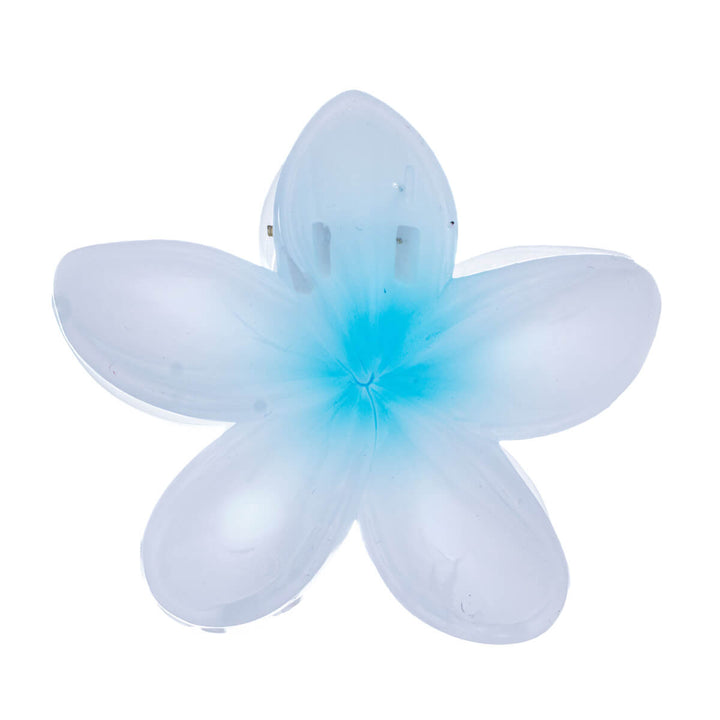 Flower hair clip plumeria shark tooth 8cm
