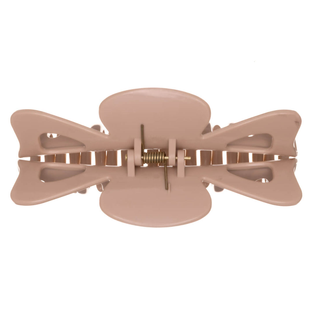 Large hair clip, flexible plastic shark tooth, 12 cm