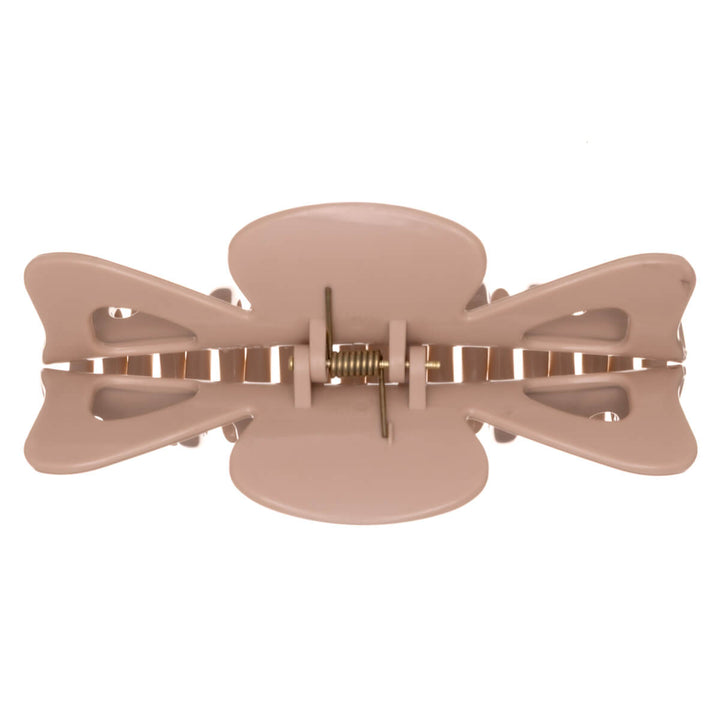 Large hair clip, flexible plastic shark tooth, 12 cm