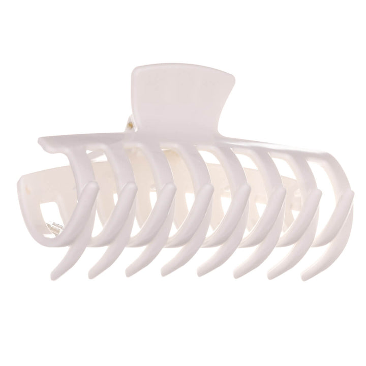 Flexible hair clip, plastic shark tooth, 10 cm