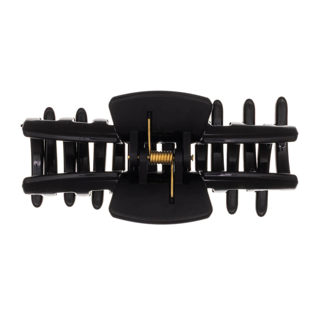 Flexible hair clip, plastic shark tooth, 10 cm