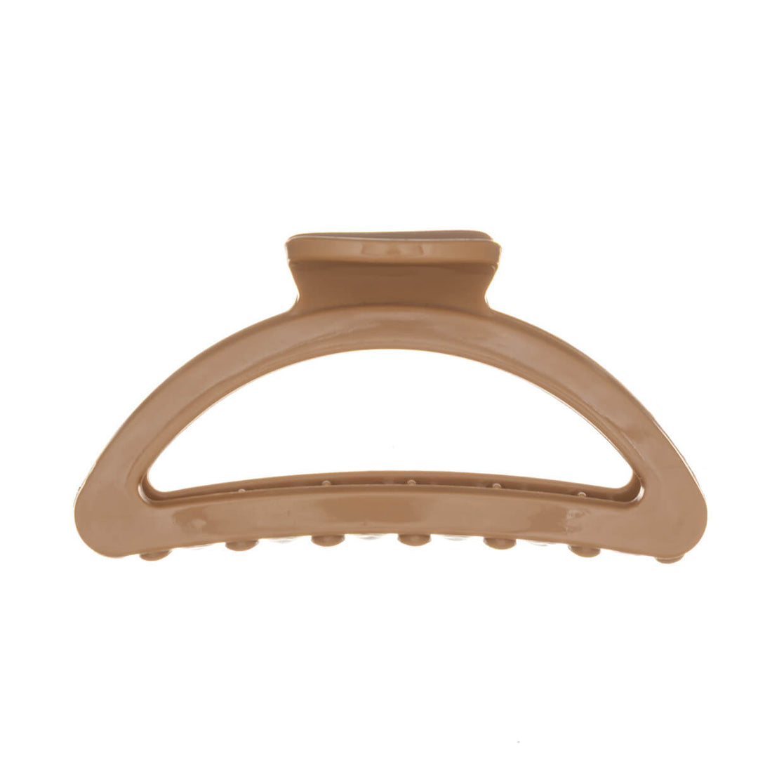 Curved shark tooth hair clip 8.8 cm – flexible and impact resistant