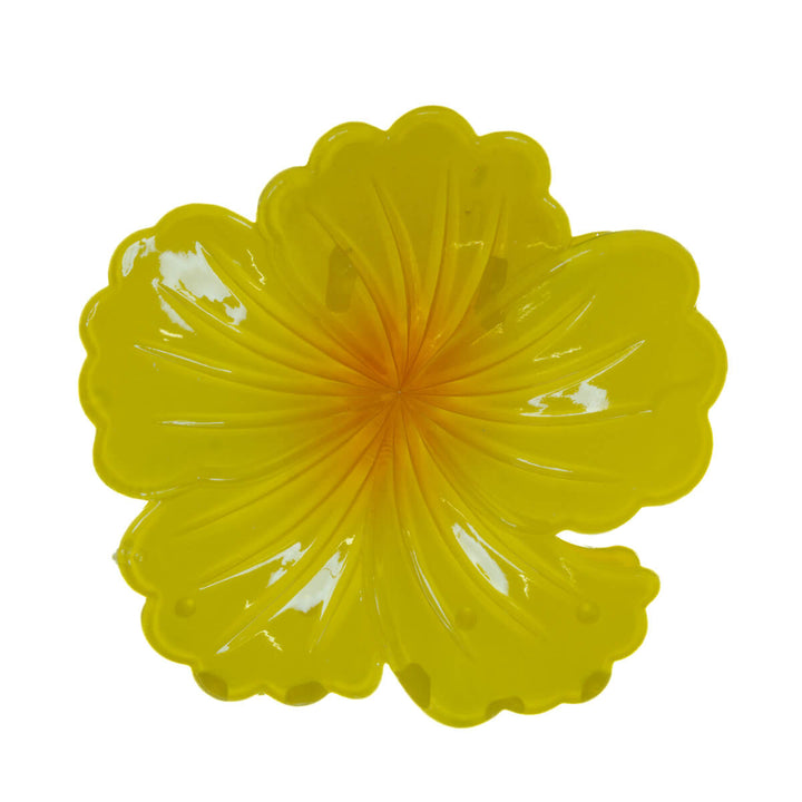 Flower Shark's Tooth Hair Clip, 7.5 cm – Colorful Flower Clip