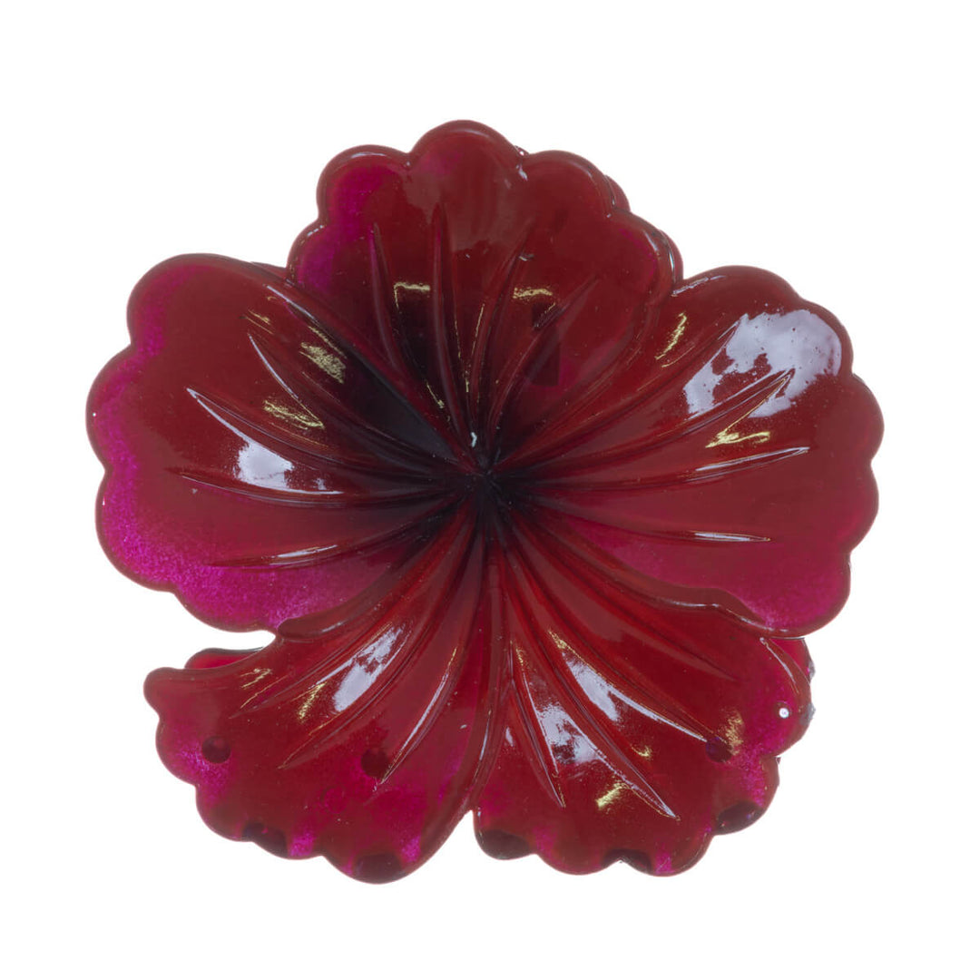 Flower Shark's Tooth Hair Clip, 7.5 cm – Colorful Flower Clip