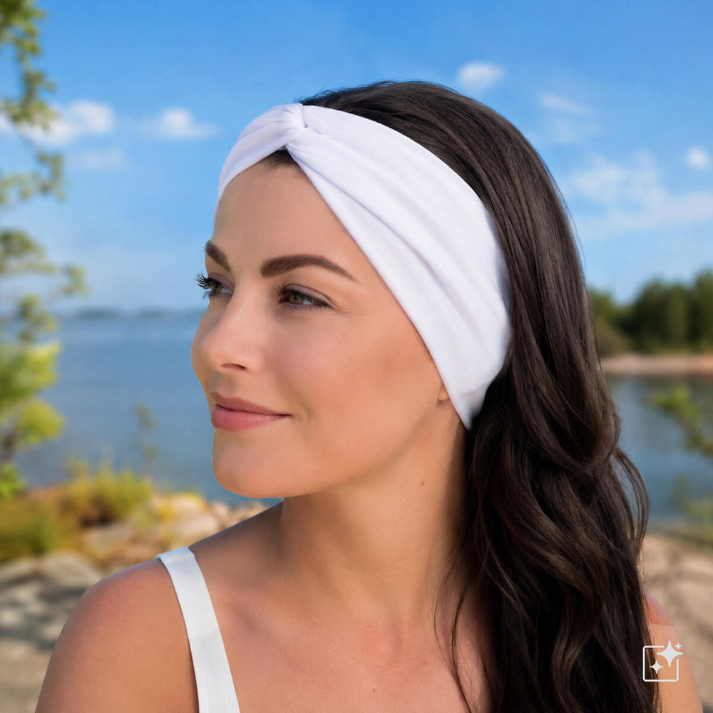 Elastic hairband with a knot - Ninja.fi