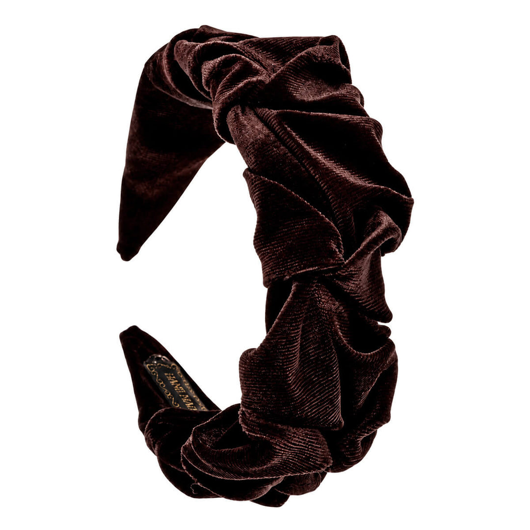 Rich wide velvet hairband 5,5cm
