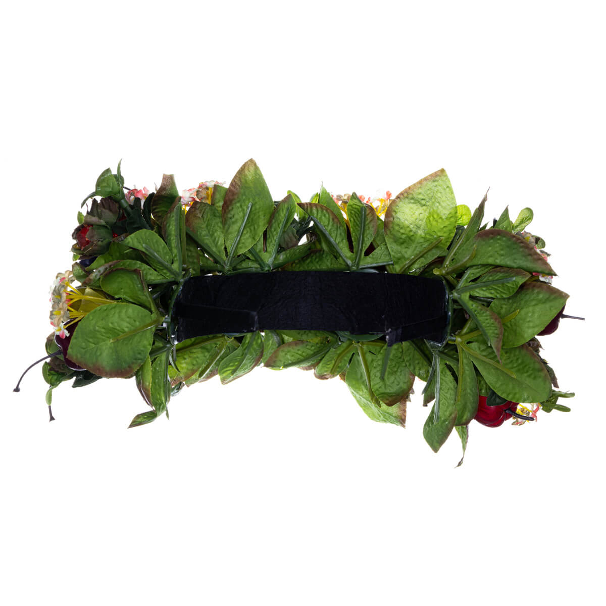 Lush flower/berry hairband flower collar