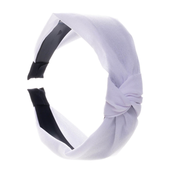 Monochrome hairband with knot