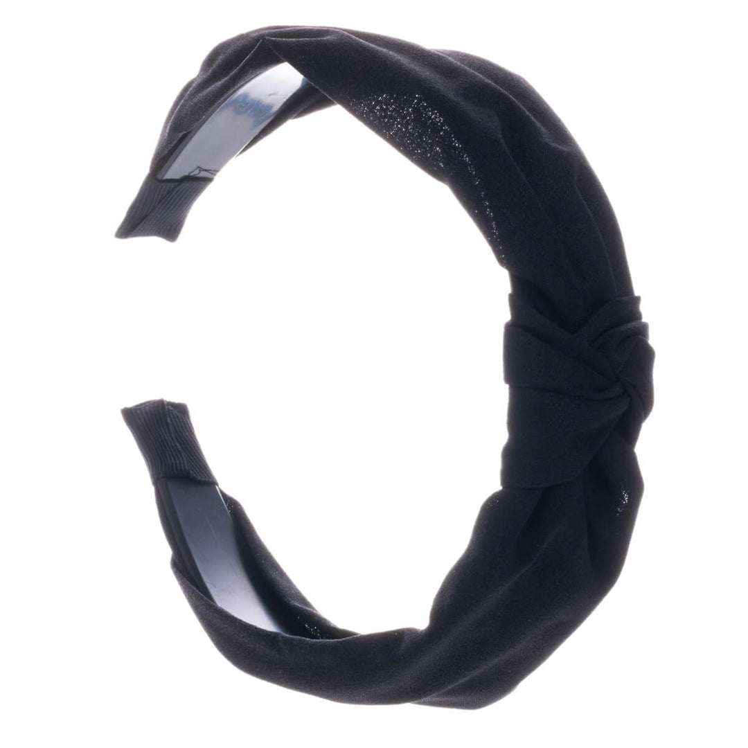 Monochrome hairband with knot