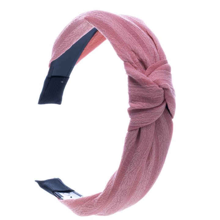 Matt hairband with knot