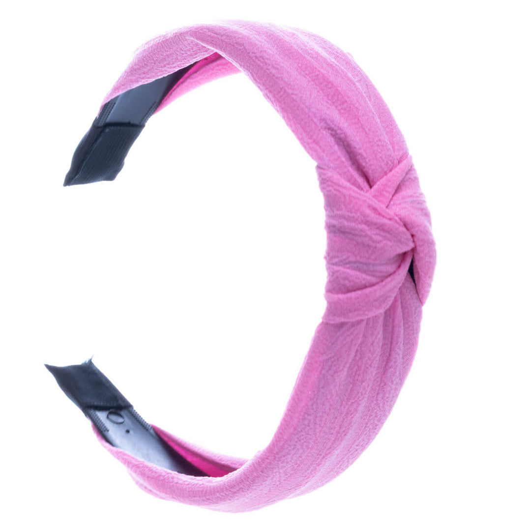 Matt hairband with knot