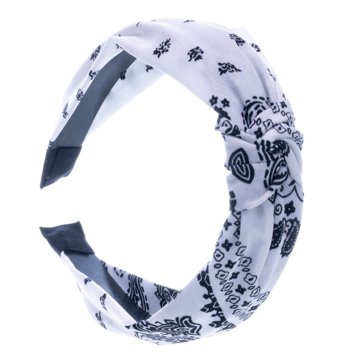 Bandana hairband with knot 2,9cm