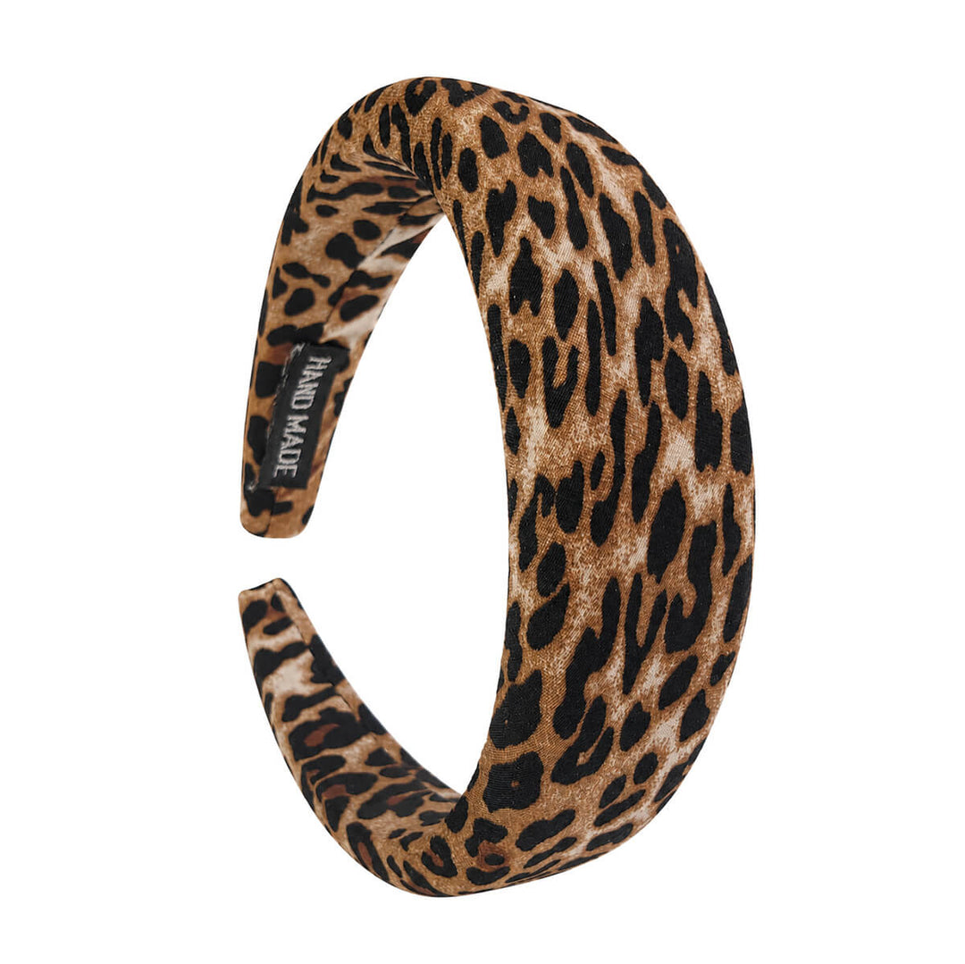 Animal-print leopard hairband - soft style