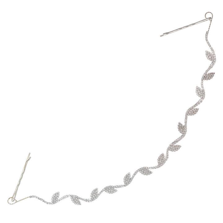 Shapeable hair ornament stony leafy vine 30cm
