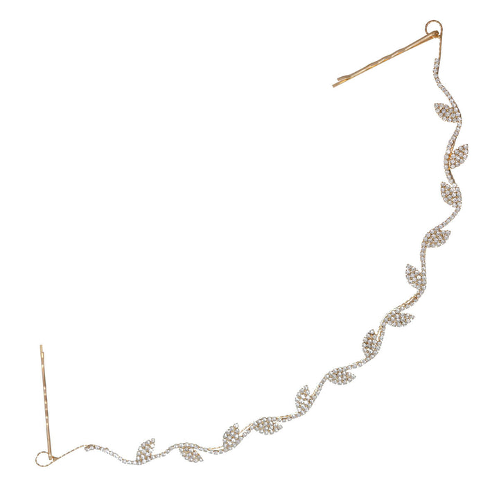 Shapeable hair ornament stony leafy vine 30cm