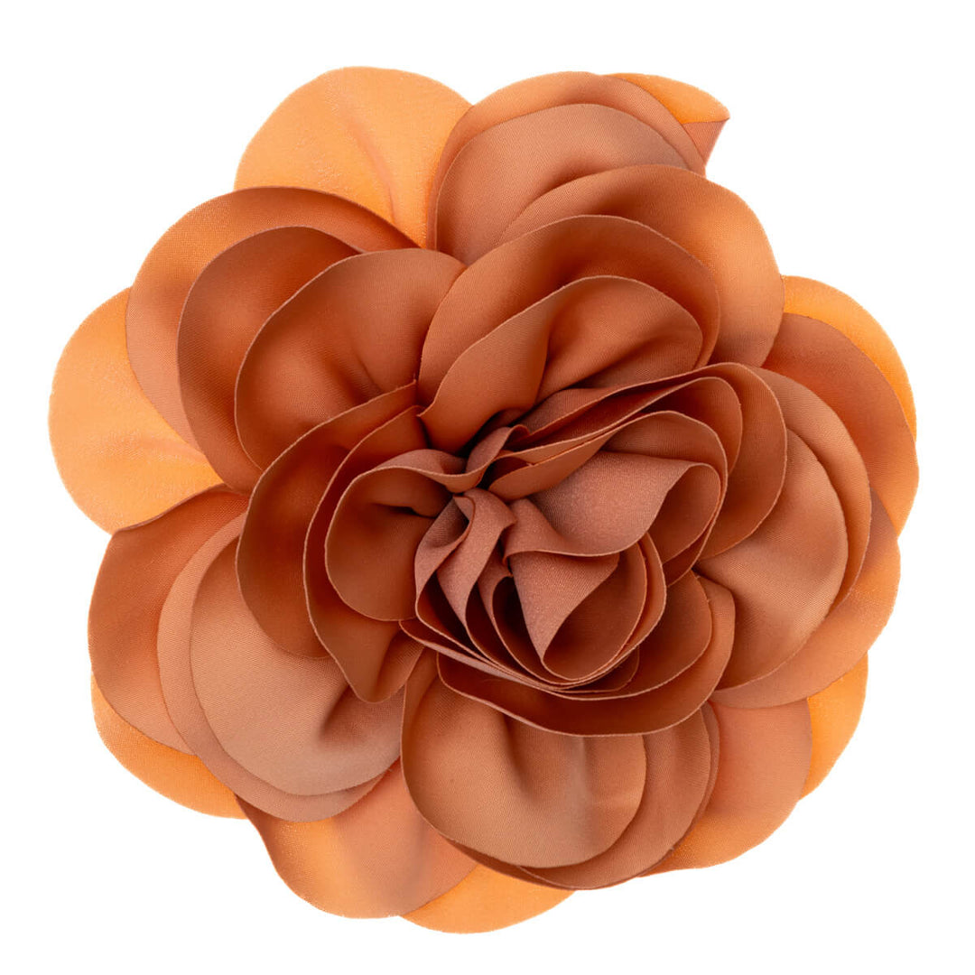 A spectacular big hair flower and Flower brooch 15cm