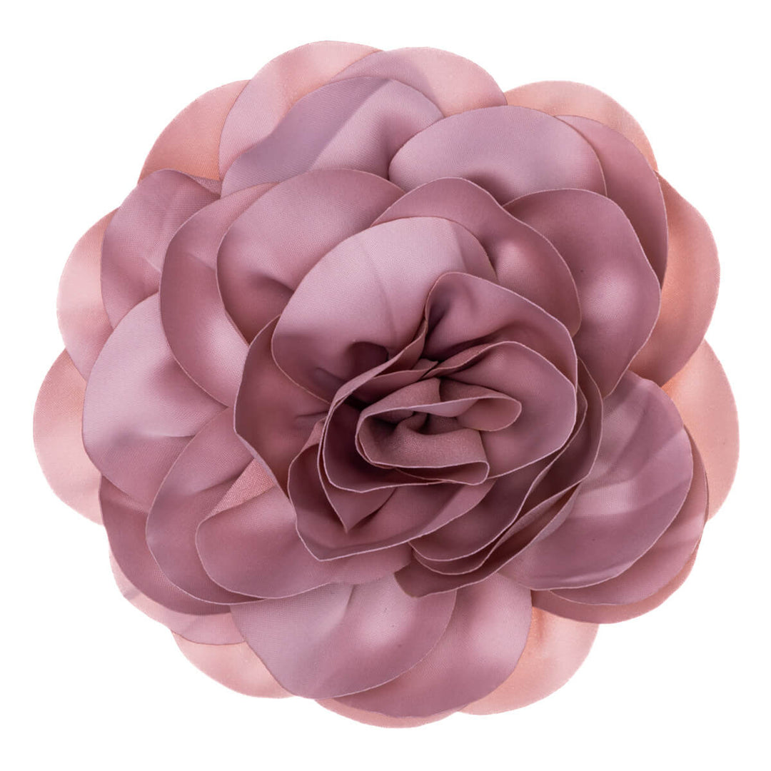 A spectacular big hair flower and Flower brooch 15cm