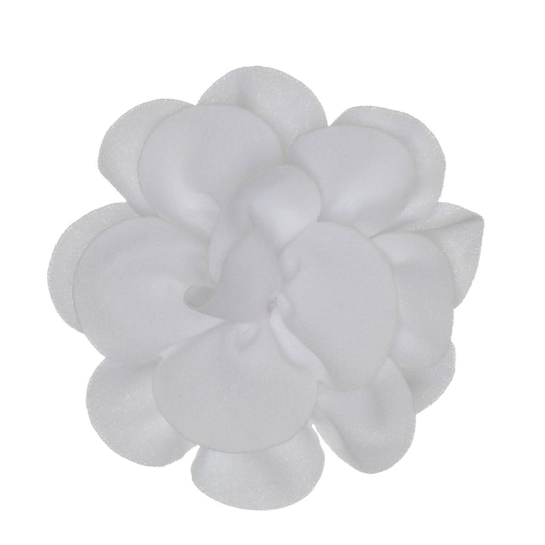 Matte hair flower and Flower brooch 10 cm