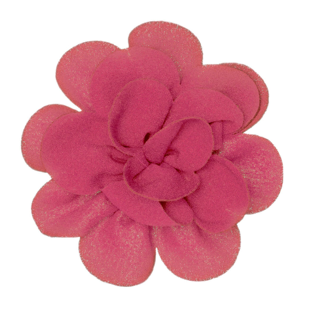 Matte hair flower and Flower brooch 10 cm