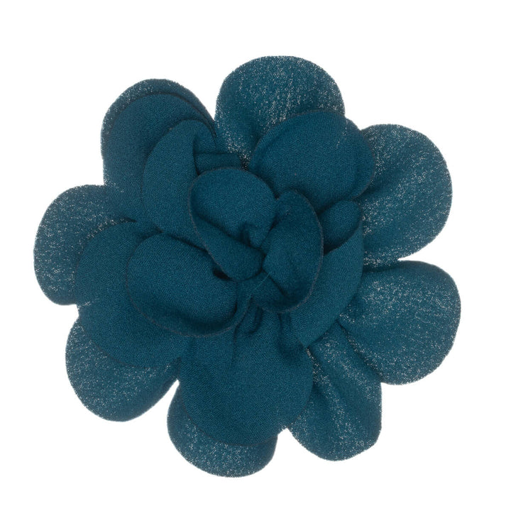 Matte hair flower and Flower brooch 10 cm