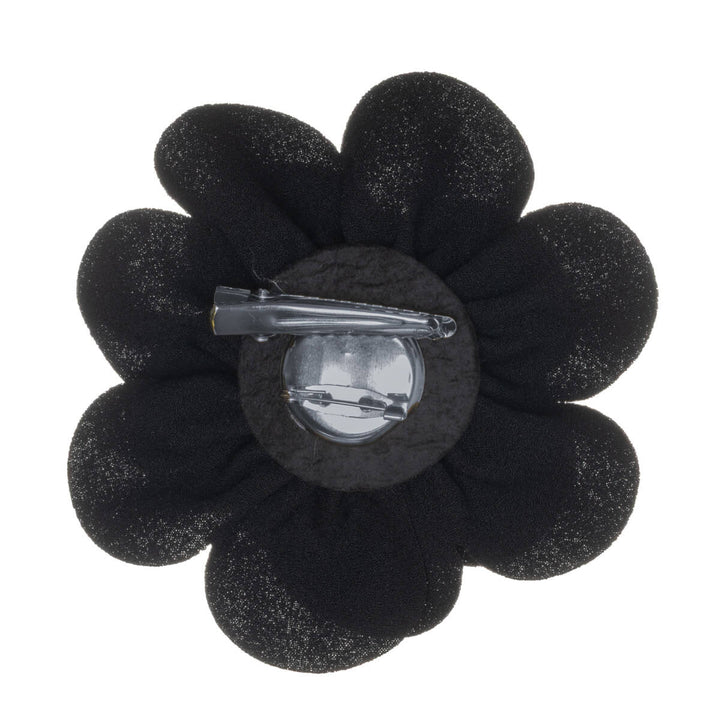 Matte hair flower and Flower brooch 10 cm