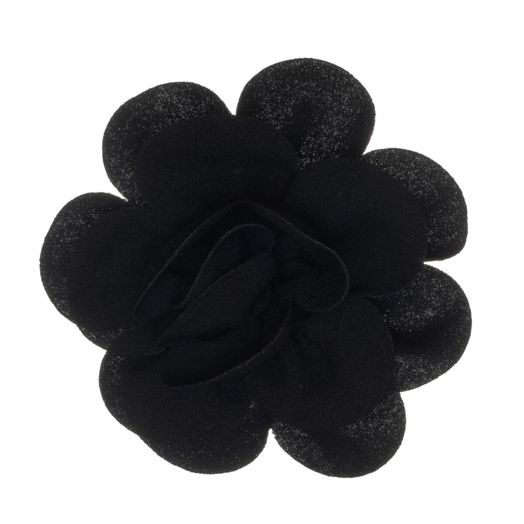 Matte hair flower and Flower brooch 10 cm