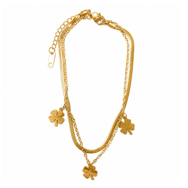 Steel four-bar ankle chain (316L steel)