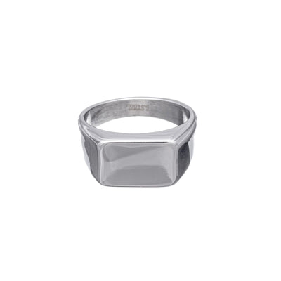 Shiny steel wedding ring (Steel 316L)