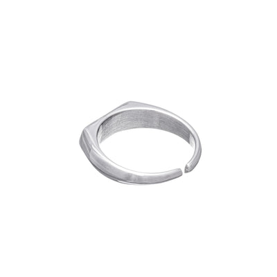 Low steel wedding ring (Steel 316L)
