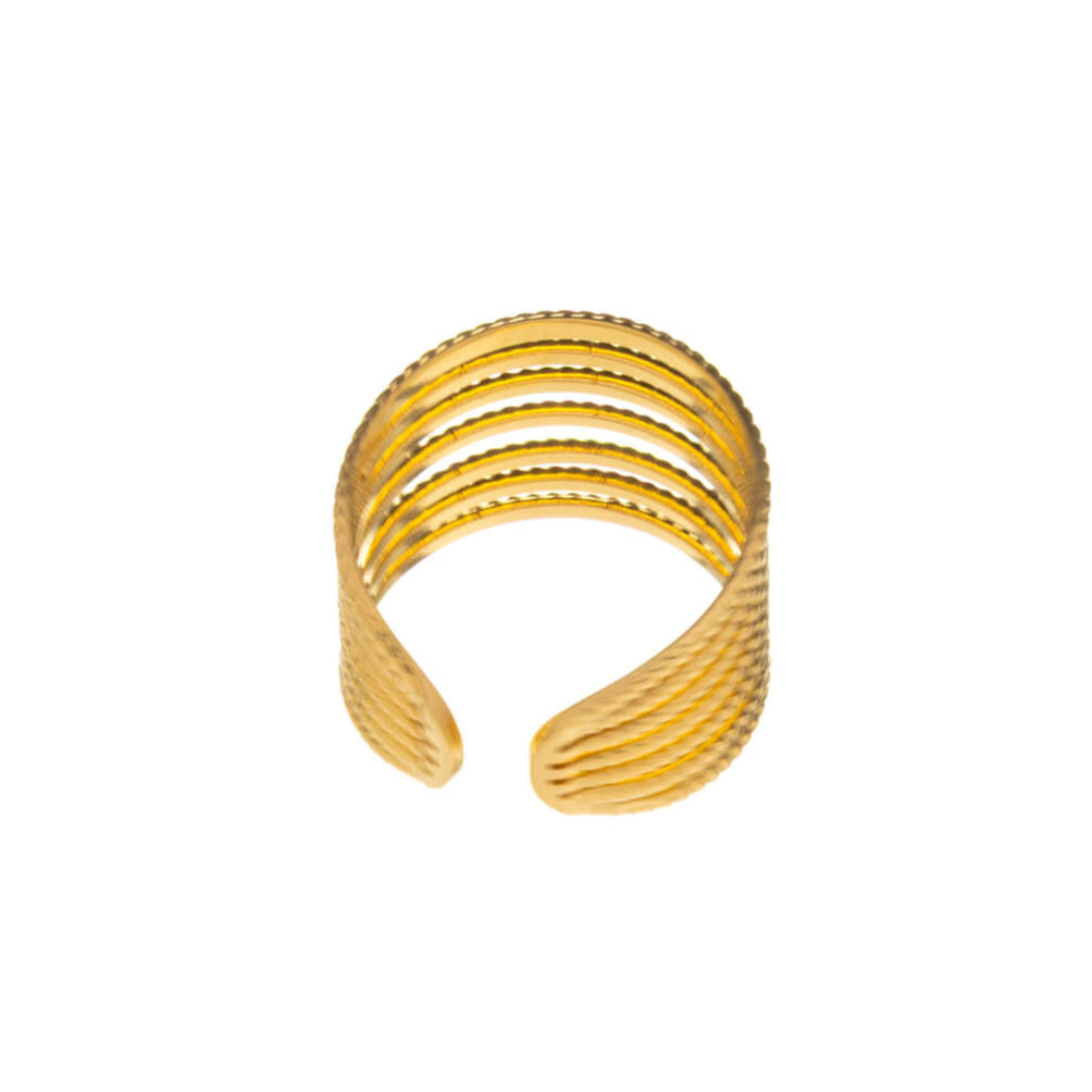 Multi row wide adjustable ring (Steel 316L)