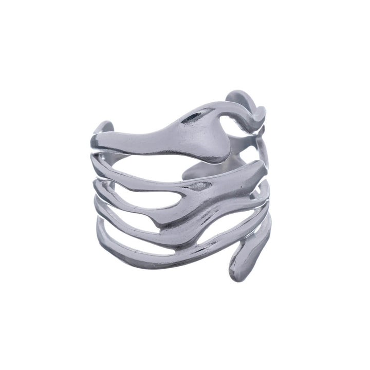 Multi-row wide adjustable ring (316L steel)