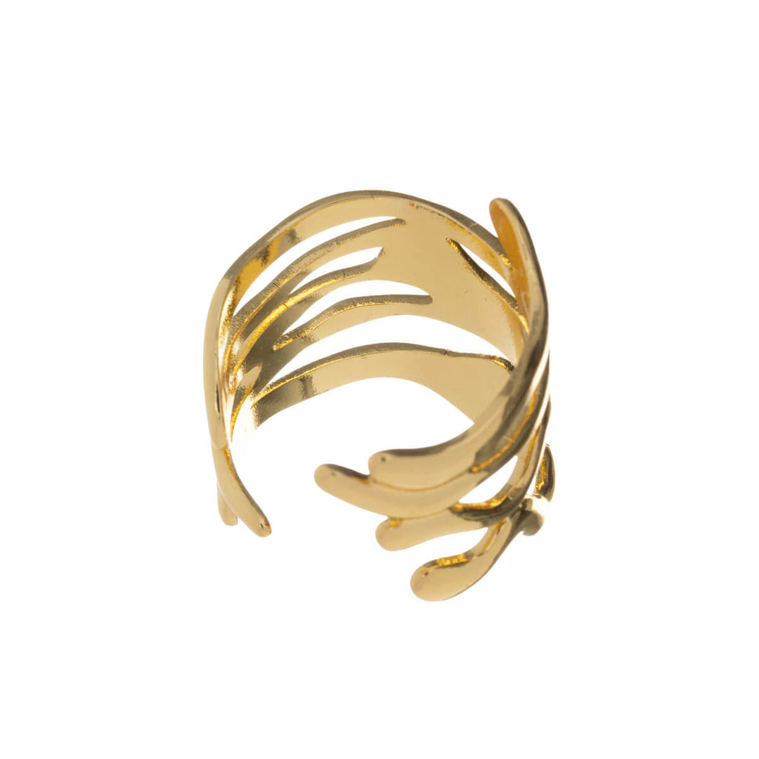 Multi-row wide adjustable ring (316L steel)