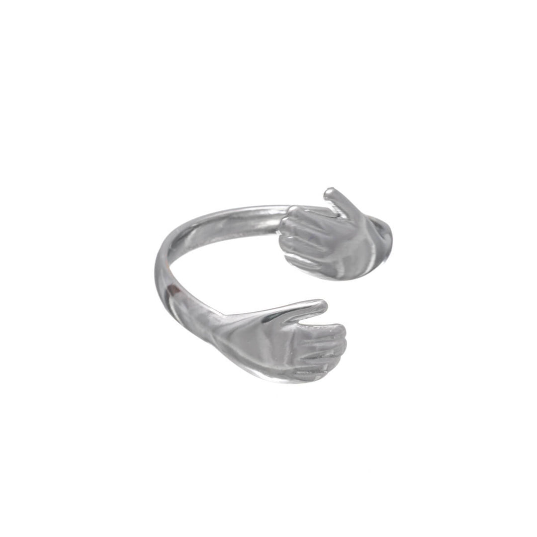 Adjustable, snug-fitting ring – a minimalist steel ring