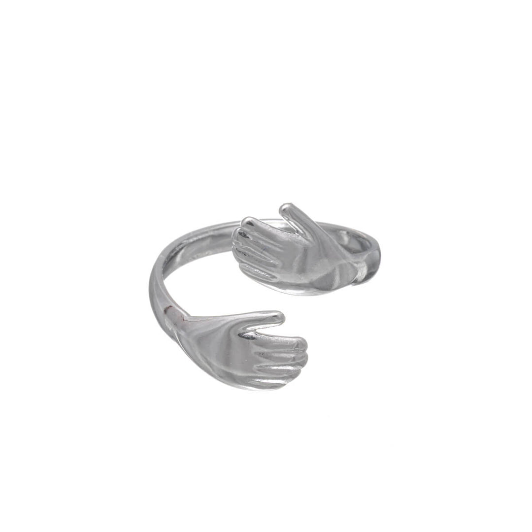 Adjustable, snug-fitting ring – a minimalist steel ring