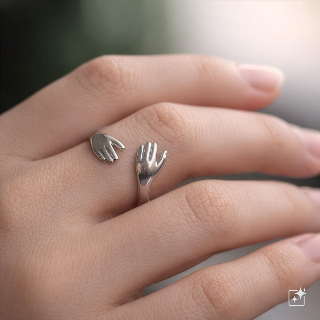 Adjustable, snug-fitting ring – a minimalist steel ring