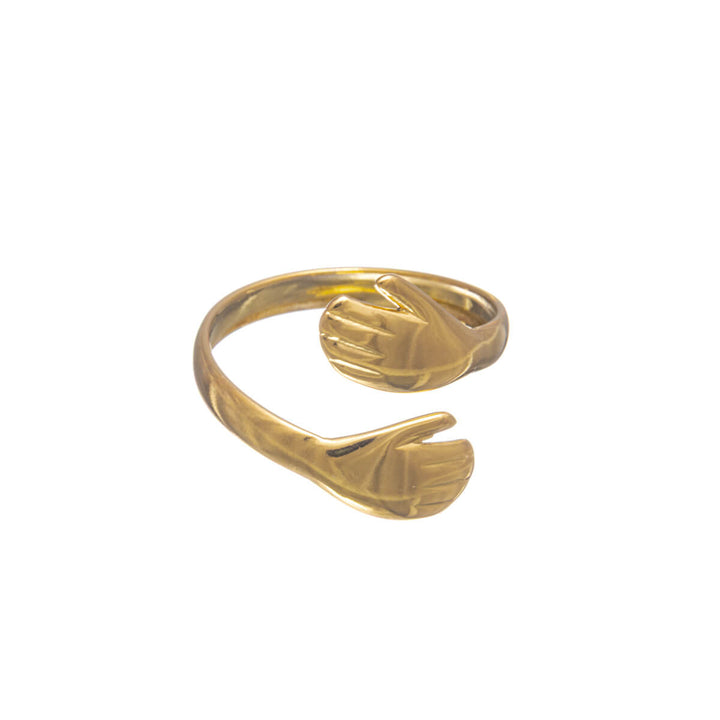 Adjustable, snug-fitting ring – a minimalist steel ring