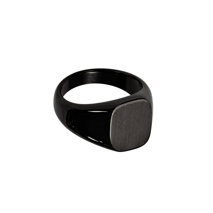 Black band ring (316L stainless steel)