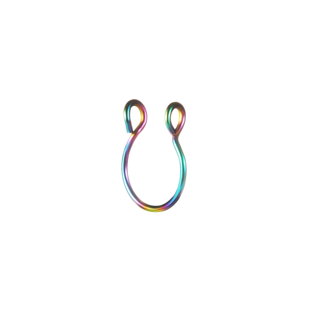 Feikki septum ring 0.8x8mm (Steel 316L)