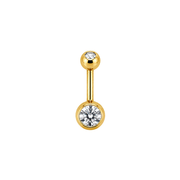 Stone plated gold plated titanium 1.6mm (PVD Titanium G23)