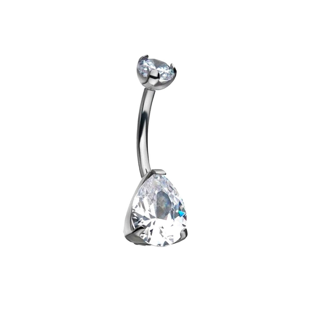 Titanium Drop Zirconia Buttonhole (Titanium G23)