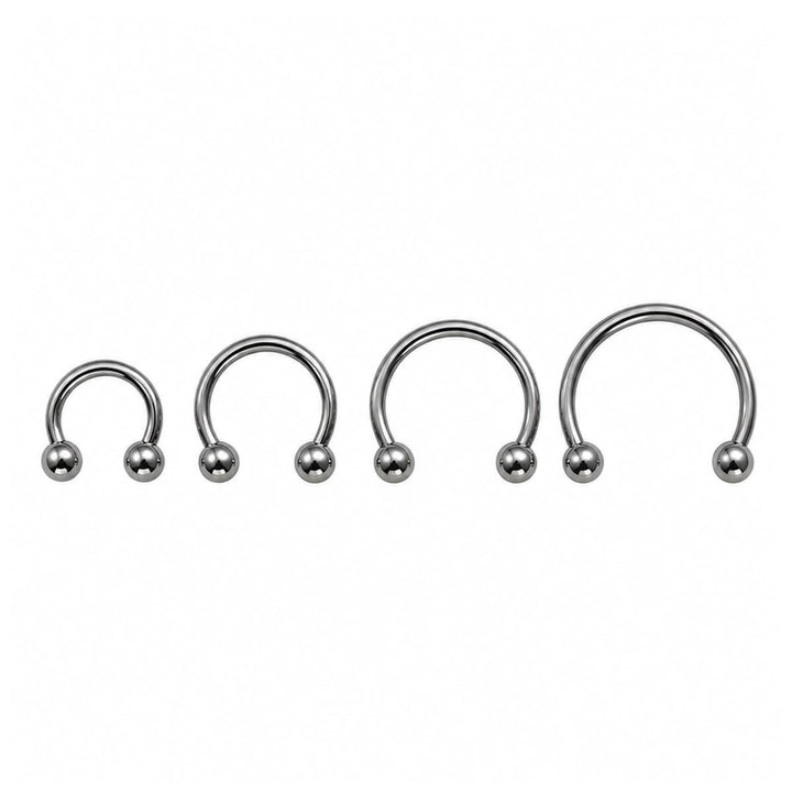 Titanium Circular barbell 1.2mm Circular Barbell (Titanium G23)
