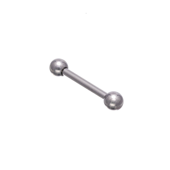 Suora tappi kielikoru barbell 1.6mm (Titaani G23)