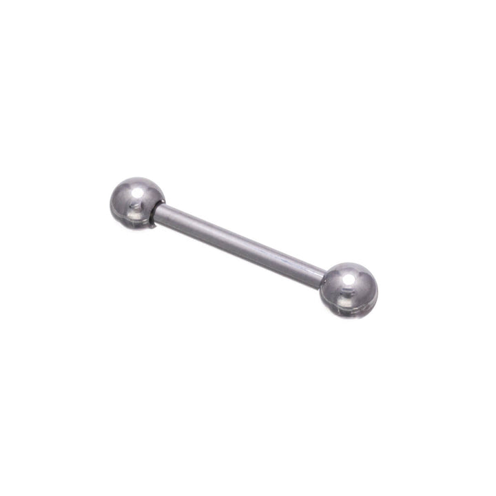 Suora tappi kielikoru barbell 1.6mm (Titaani G23)