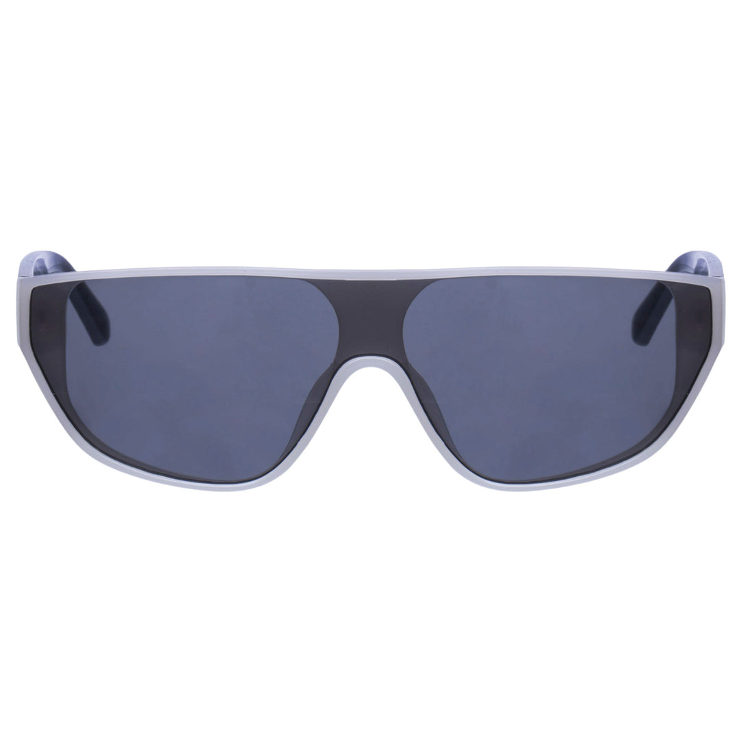 Low futuristic flat top sunglasses