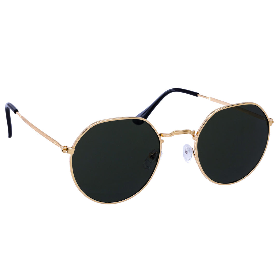 Round sunglasses with metal frames