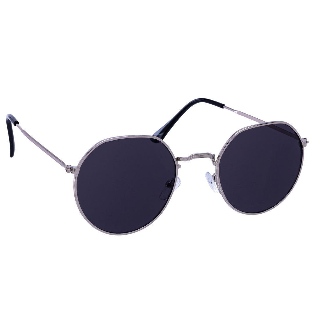 Round sunglasses with metal frames