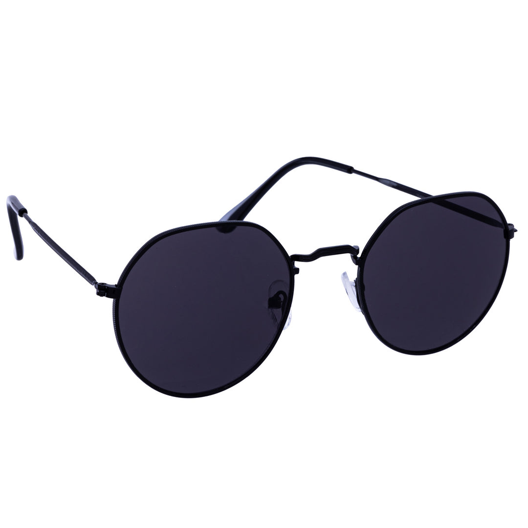 Round sunglasses with metal frames