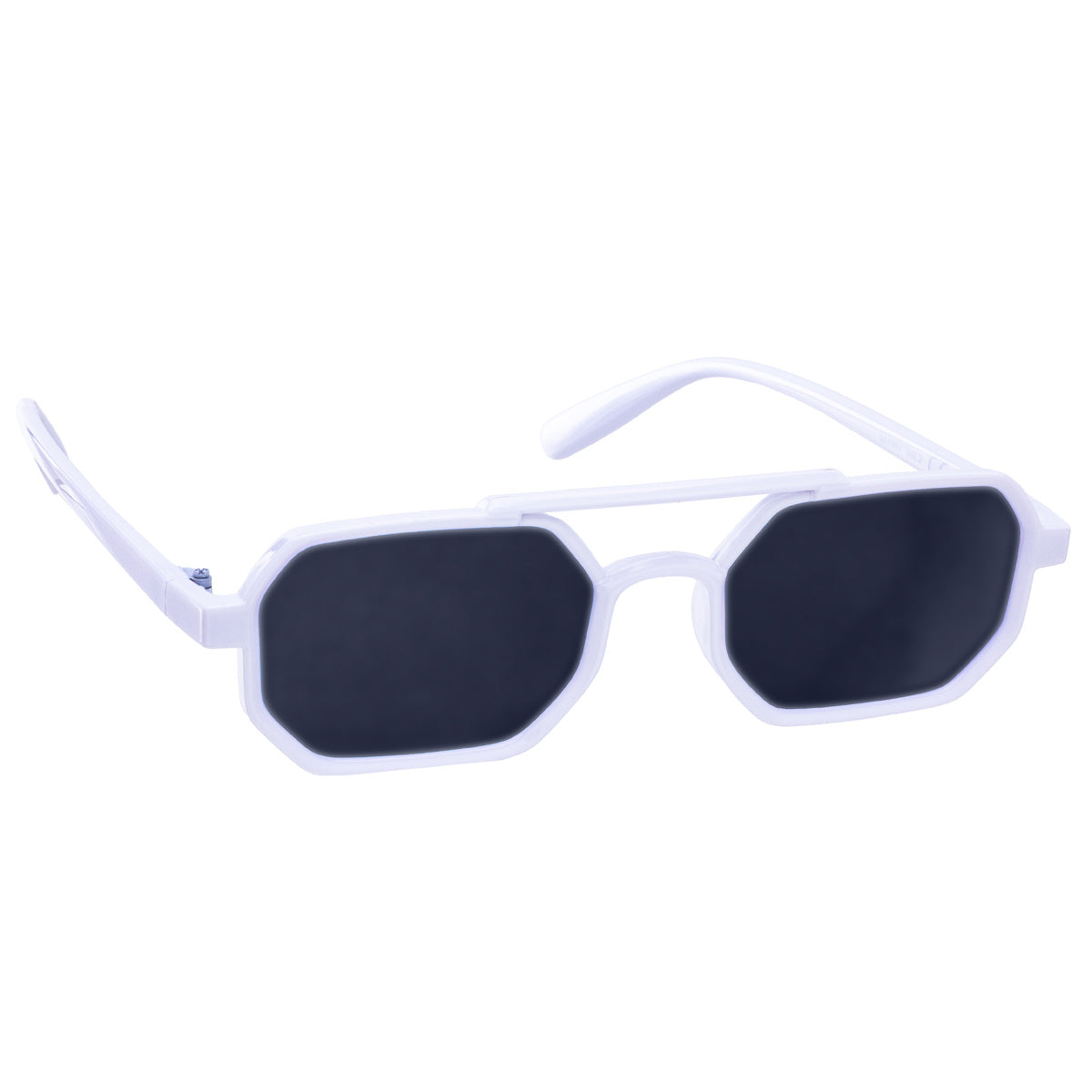 Angular rectangular sunglasses