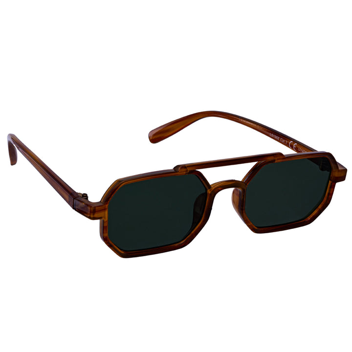 Angular rectangular sunglasses