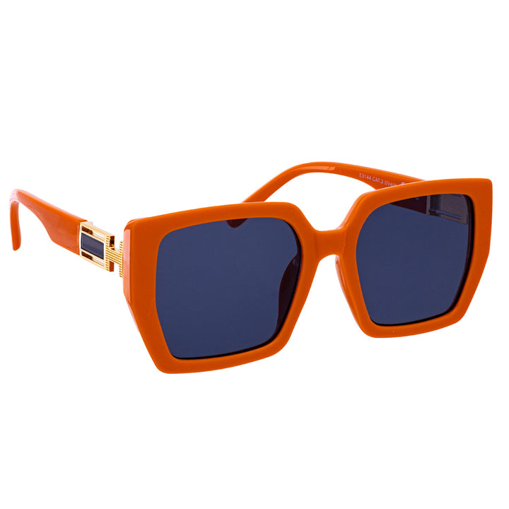 Angular square sunglasses H decoration